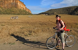 Bike Safari at Hells Gate National Park